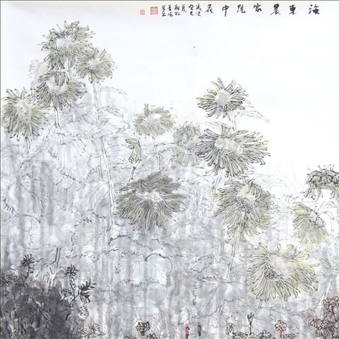 海东农家院中花